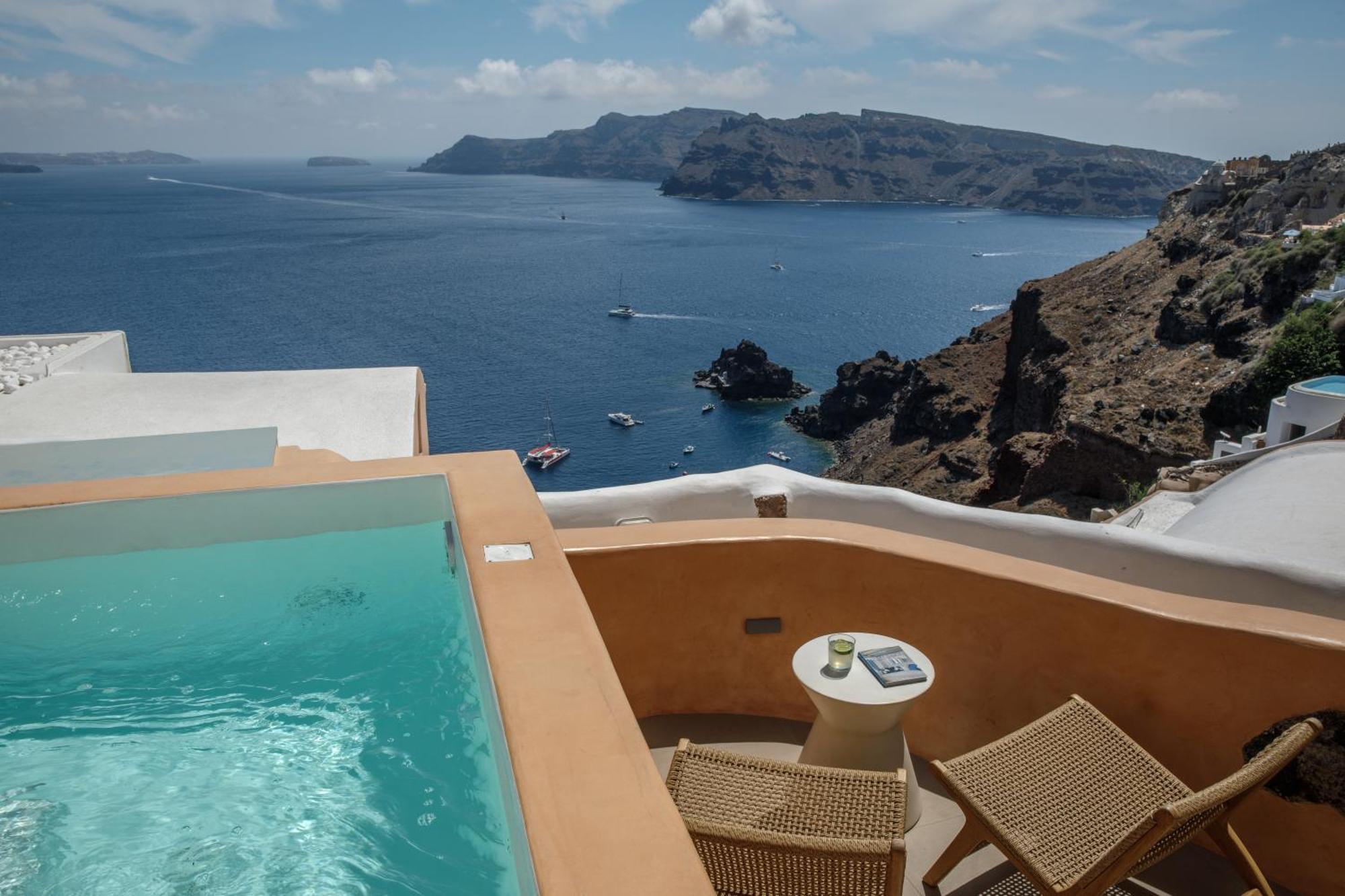 Annouso With Hot Tub By Caldera Βίλα